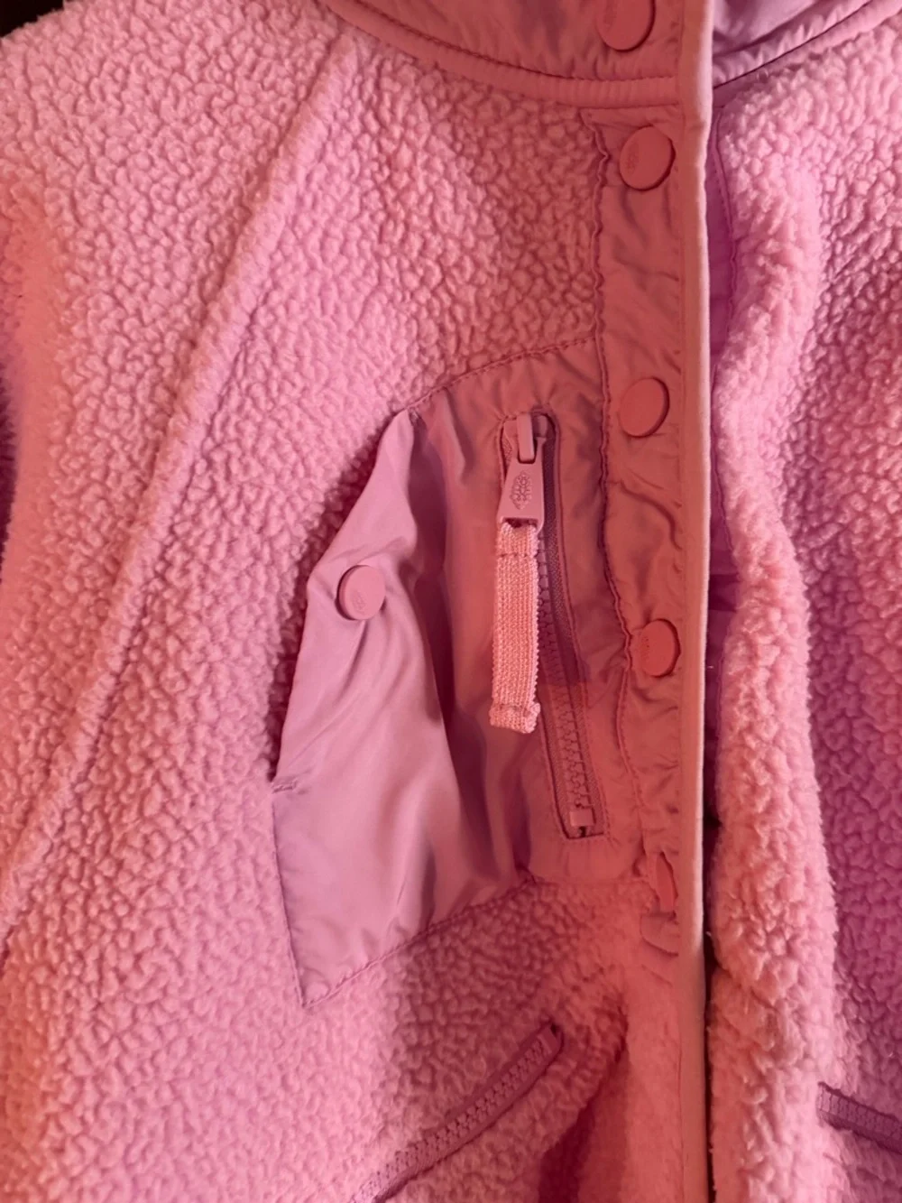 Free People Sherpa Fleece Jacket - Picture 4 of 5